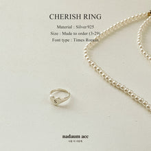 画像をギャラリービューアに読み込む, Cherish Ring(Silver925)