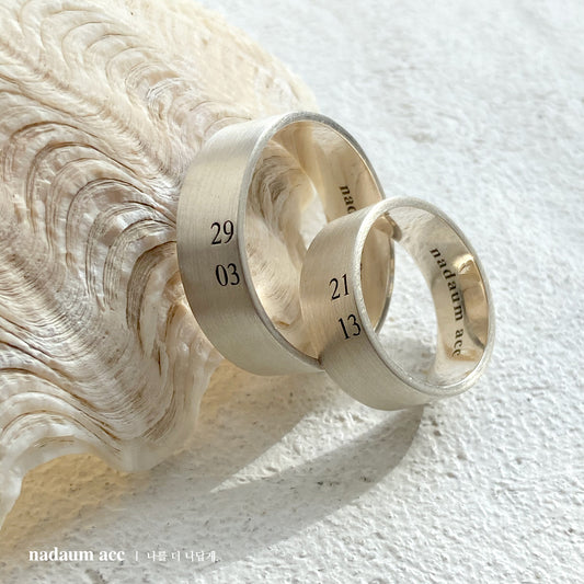 Number Ring（Silver 925）