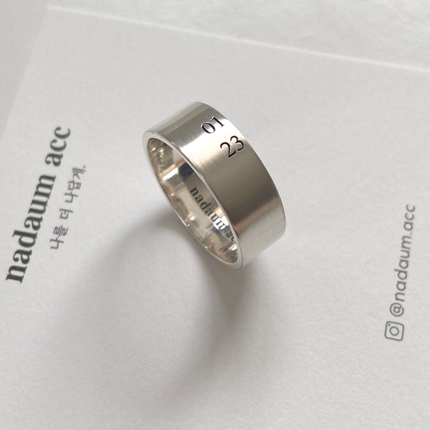 Number Ring（Silver 925）